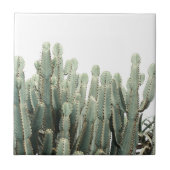 Muster für blassgrüne Pflanze Fliese (Vorderseite)