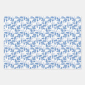 Muster für Blätter mit blauem Lagen (Vorderseite 3)