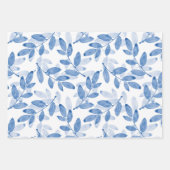 Muster für Blätter mit blauem Lagen (Vorderseite)