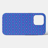 Muster für blaue Festplatten auf einem Case-Mate iPhone Hülle (Rückseite (Horizontal))