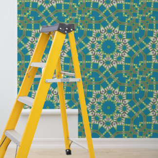 Muster für blaue Graphen abziehen und festhalten Tapete