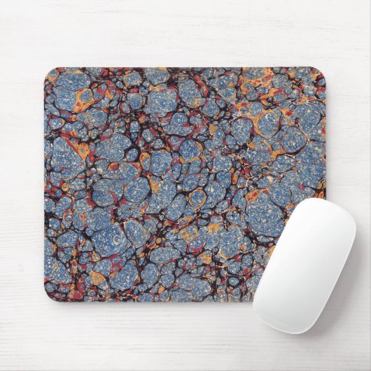 Muster für blaue Marmorpapiere Mousepad (Mit Mouse)