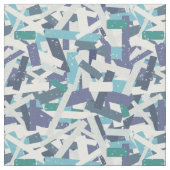 Muster für blaue Muster Stoff (Nahaufnahme)