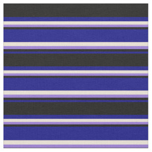 Muster für blaue, schwarze, Lila und Bisken Streif Stoff