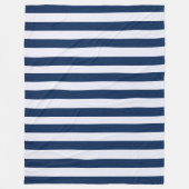 Muster für blaue Streifen Fleecedecke (Vorderseite)