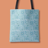 Muster für blaue und Aquamarine Schaltkreise