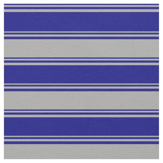 Muster für blaue und dunkelgraue Linien Stoff (Nahaufnahme)