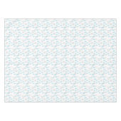 Muster für blaue und graue Blätter Tischdecke (Vorderseite (Horizontal))