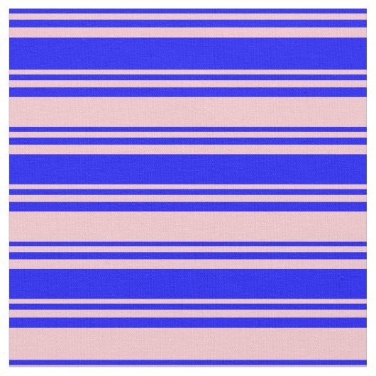 Muster für blaue und rosa Linien Stoff (Nahaufnahme)