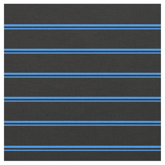 Muster für blaue und schwarze Linien Stoff (Nahaufnahme)