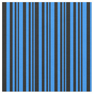 Muster für blaue und schwarze Streifen Stoff