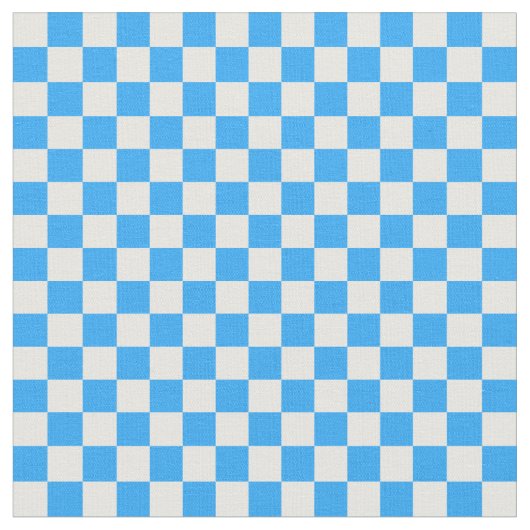 Muster für blaue und weiße Karton Stoff (Nahaufnahme)