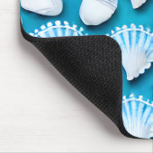 Muster für blaue und weiße Ozeane Mousepad (Ecke)