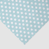 Muster für blaue und weiße Wabenmuster Seidenpapier (Ausschnitt)