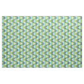 Muster für blaugrüne Retro-Viertel Stoff (Yard (91,4 cm))