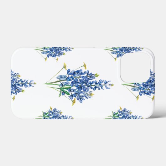 Muster für Bluebonnets und Wildblumen Case-Mate iPhone Hülle (Rückseite (Horizontal))