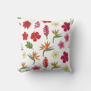 Muster für Blume - Exotisches botanisches Design Kissen