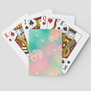 Muster für Blume Spielkarten