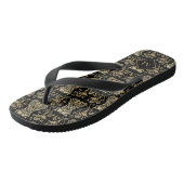 Muster für Blumenkorsette Badesandalen (Schrägansicht)