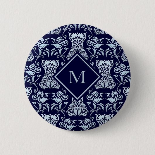 Muster für Blumenkorsette Button (Vorderseite)