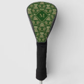 Muster für Blumenkorsette Golf Headcover (Vorderseite)