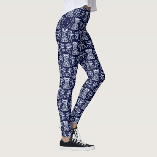 Muster für Blumenkorsette Leggings (Rechts)