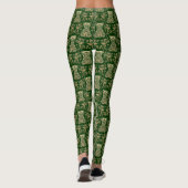 Muster für Blumenkorsette Leggings (Rückseite)