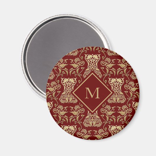 Muster für Blumenkorsette Magnet (Vorderseite/Rückseite)