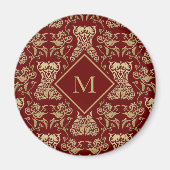 Muster für Blumenkorsette Magnet (Vorne)
