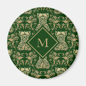 Muster für Blumenkorsette Magnet (Vorne)