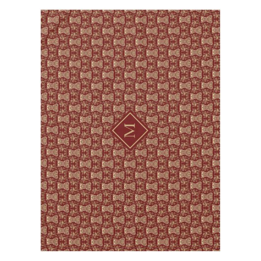 Muster für Blumenkorsette Tischdecke (Vorderseite)