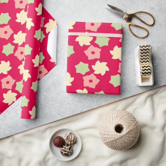 Muster für Blumenmuster Geschenkpapier (Kunsthandwerk)