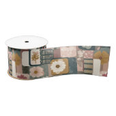 Muster für Blumenmuster Satinband (Spule)