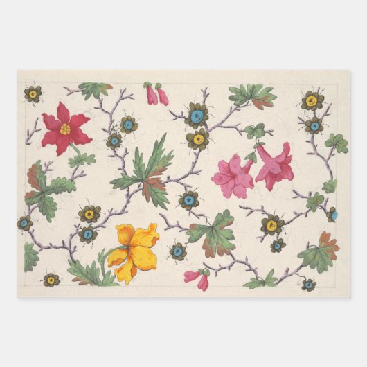 Muster für Blutextilien Geschenkpapier Set (Vorderseite 2)