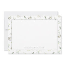 Muster für botanisch grüne Blätter