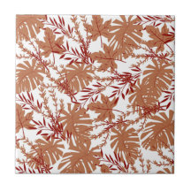 Muster für braune Blätter im Herbst