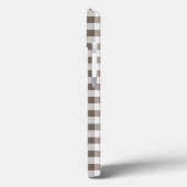 Muster für braune Tischdecken Case-Mate iPhone Hülle (Rückseite / Links)