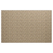 Muster für braune und beige Kaffeebohnen Stoff (Yard (91,4 cm))