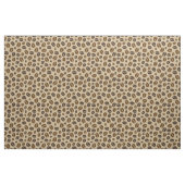 Muster für braune und beige Kaffeebohnen Stoff (Fat Quarter (45,7 x 55,9 cm))