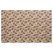 Muster für braune und beige Kuchen Stoff (Yard (91,4 cm))