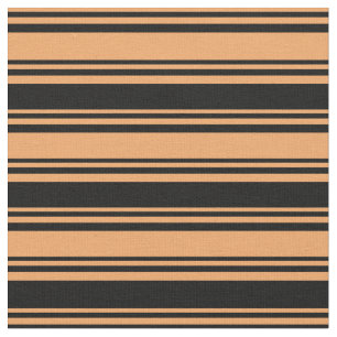Muster für braune und schwarze farbige Linien/Stre Stoff