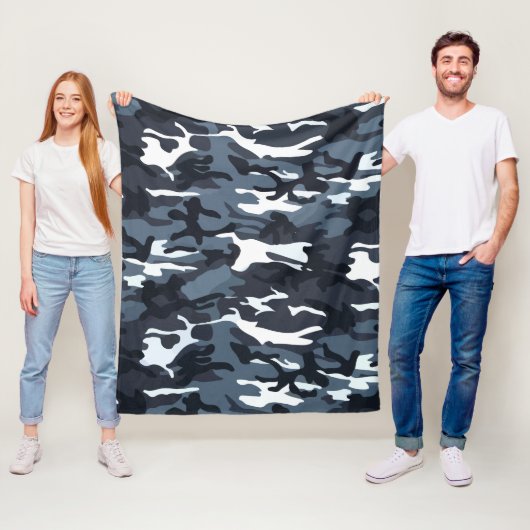 Muster für Camouflage Fleecedecke (Beispiel)