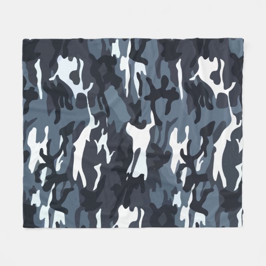 Muster für Camouflage Fleecedecke (Vorderseite (Horizontal))