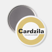 Muster für Cardzila-Logos Magnet (Vorderseite/Rückseite)