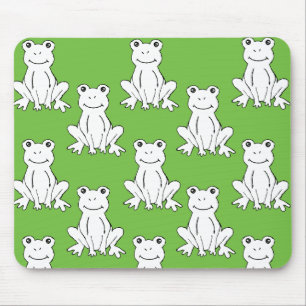 Muster für Cartoon-Muster für grünes Süße Tier Mousepad