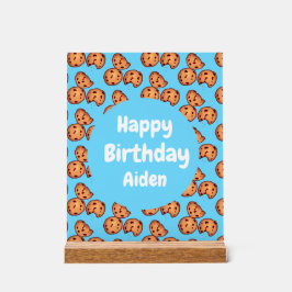 Muster für Chocolate Chip Cookies Acrylschild