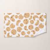 Muster für Chocolate Chip Cookies Badhandtuch Set (Handtuch)
