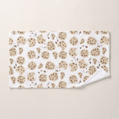 Muster für Chocolate Chip Cookies Badhandtuch Set (Handtuch)