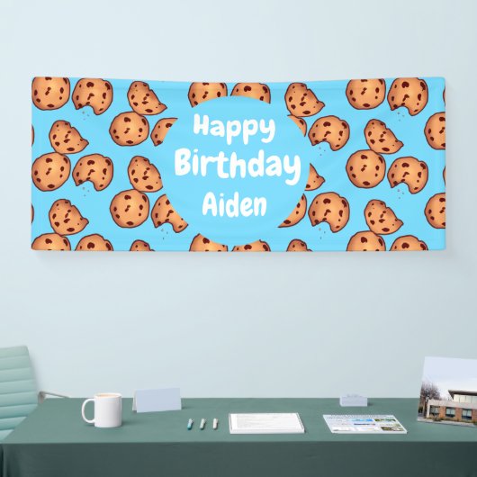 Muster für Chocolate Chip Cookies Banner (Messe)