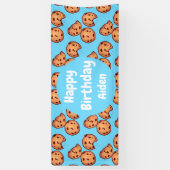 Muster für Chocolate Chip Cookies Banner (Vertikal)